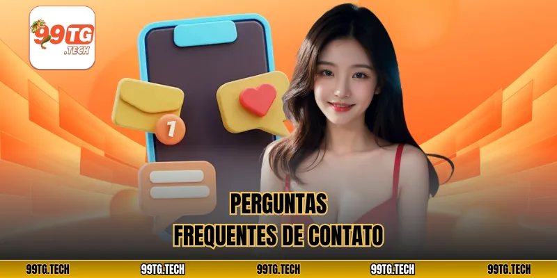 Perguntas frequentes de contato